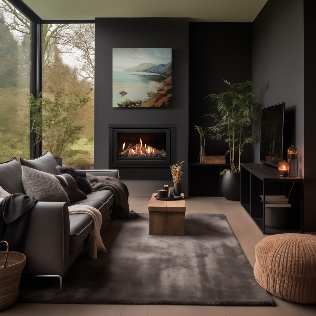 Coonara Royal Elite Inbuilt Gas Log Fire Rinnai Gas Log Fires